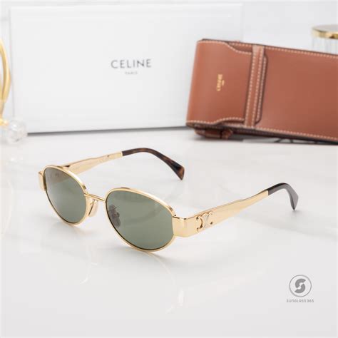 celine metal triomphe sunglasses|Celine triomphe prescription sunglasses.